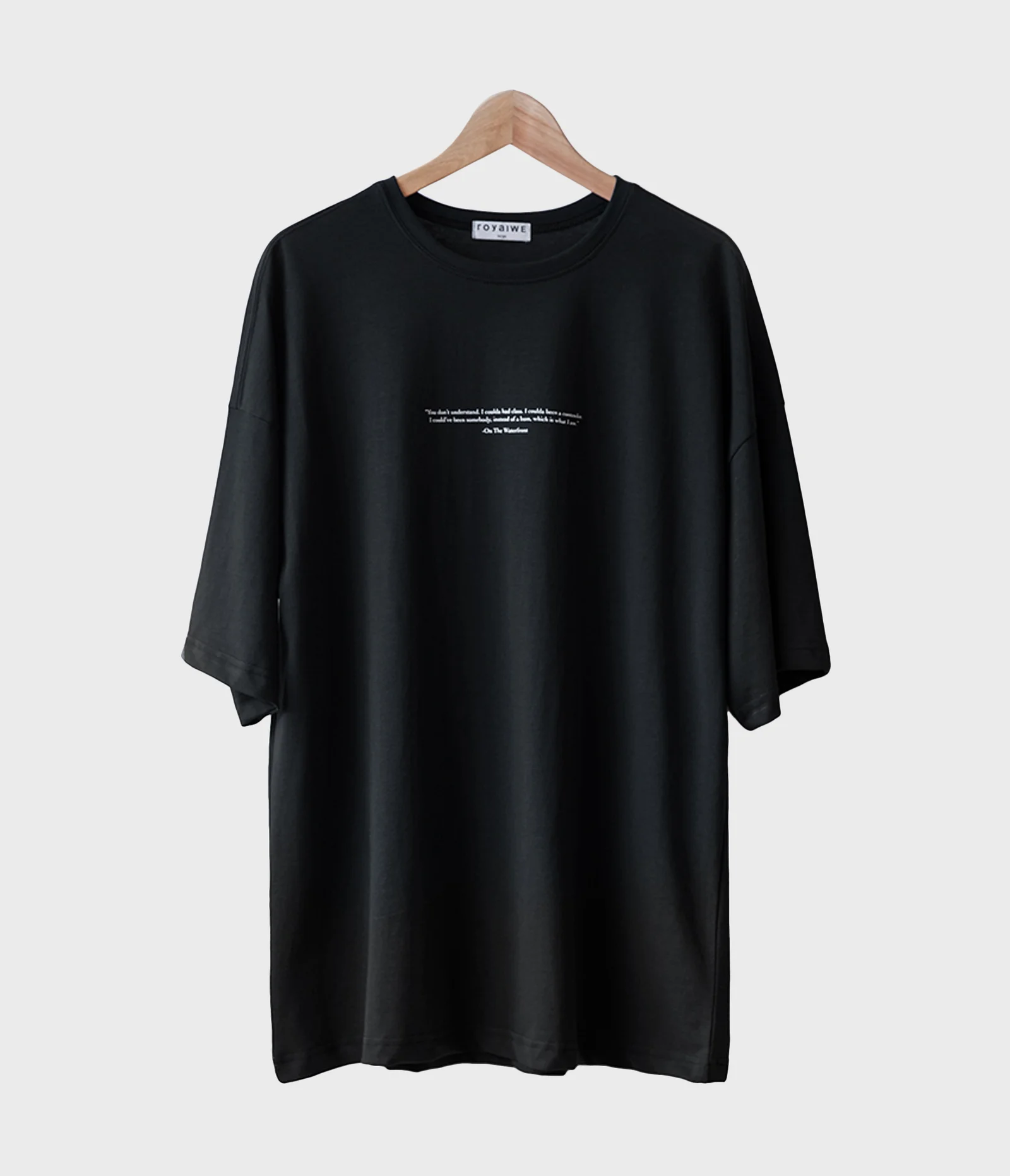 WATERFRONT T-SHIRTS_BLACK