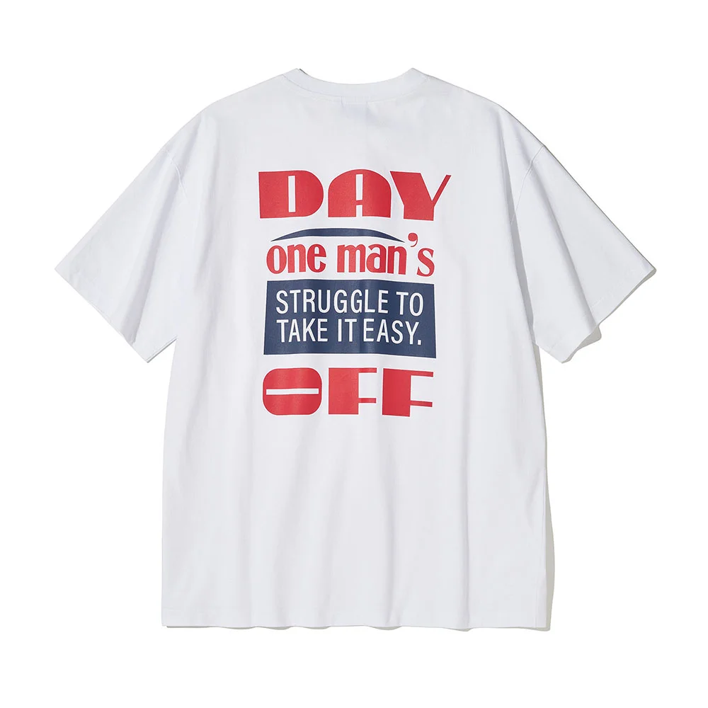 Day Off 圖案 T恤_3color