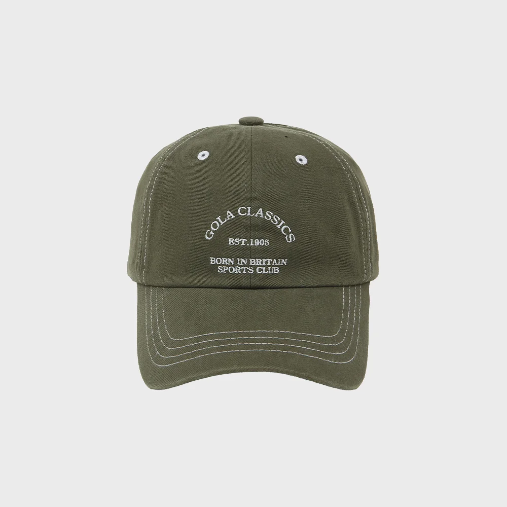 26SS CONTRAST STITCHED CAP