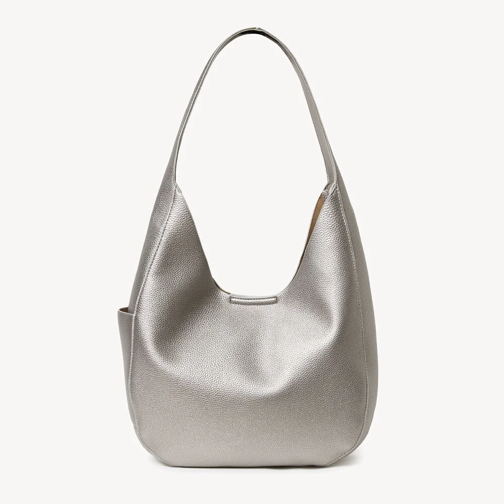Edit Hobo Bag (SILVER)