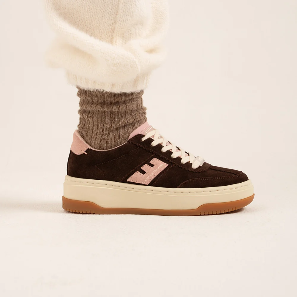 SANTOS HIGH (BROWN/PINK)