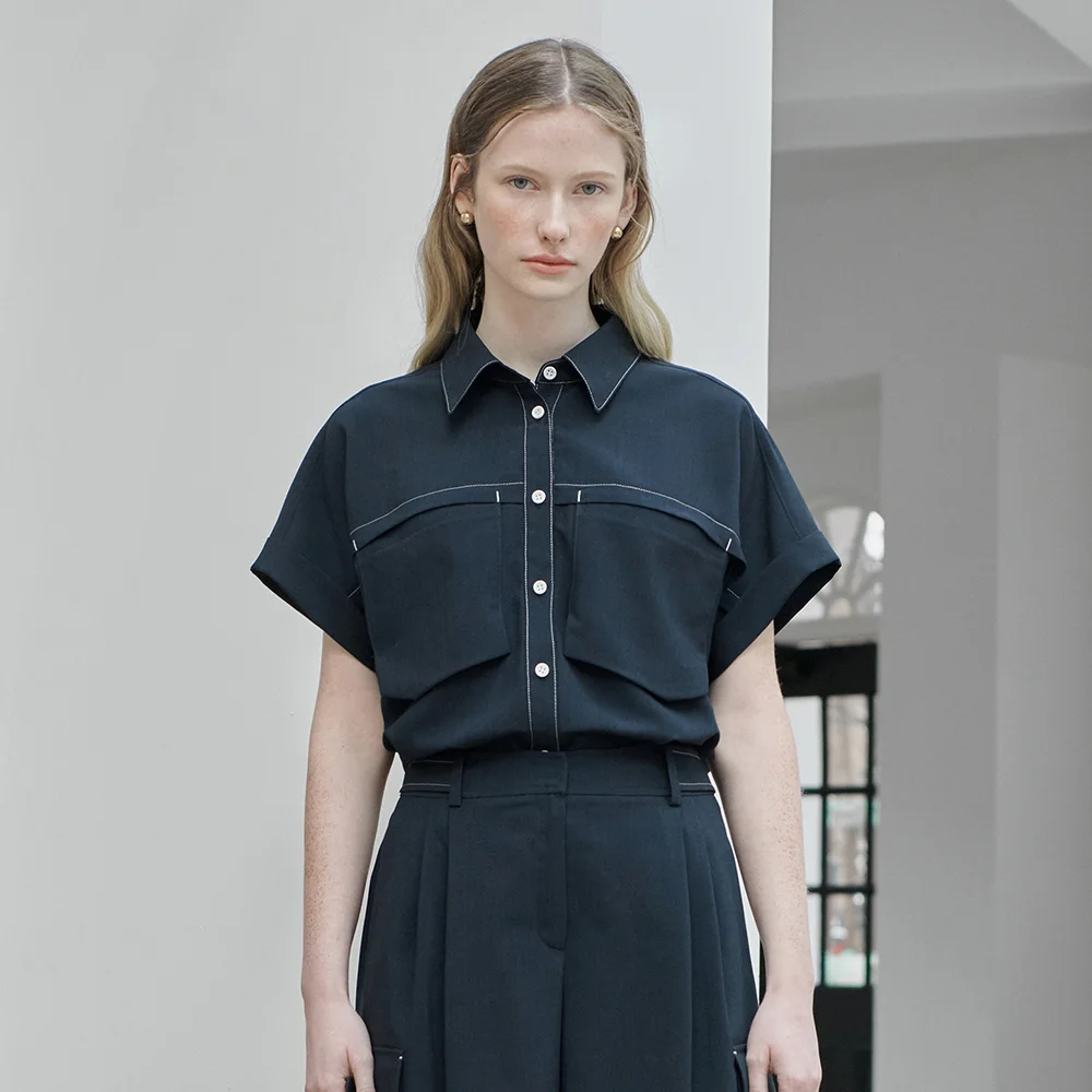 POCKET POINT SLEEVELESS SHIRT_YB6SS06