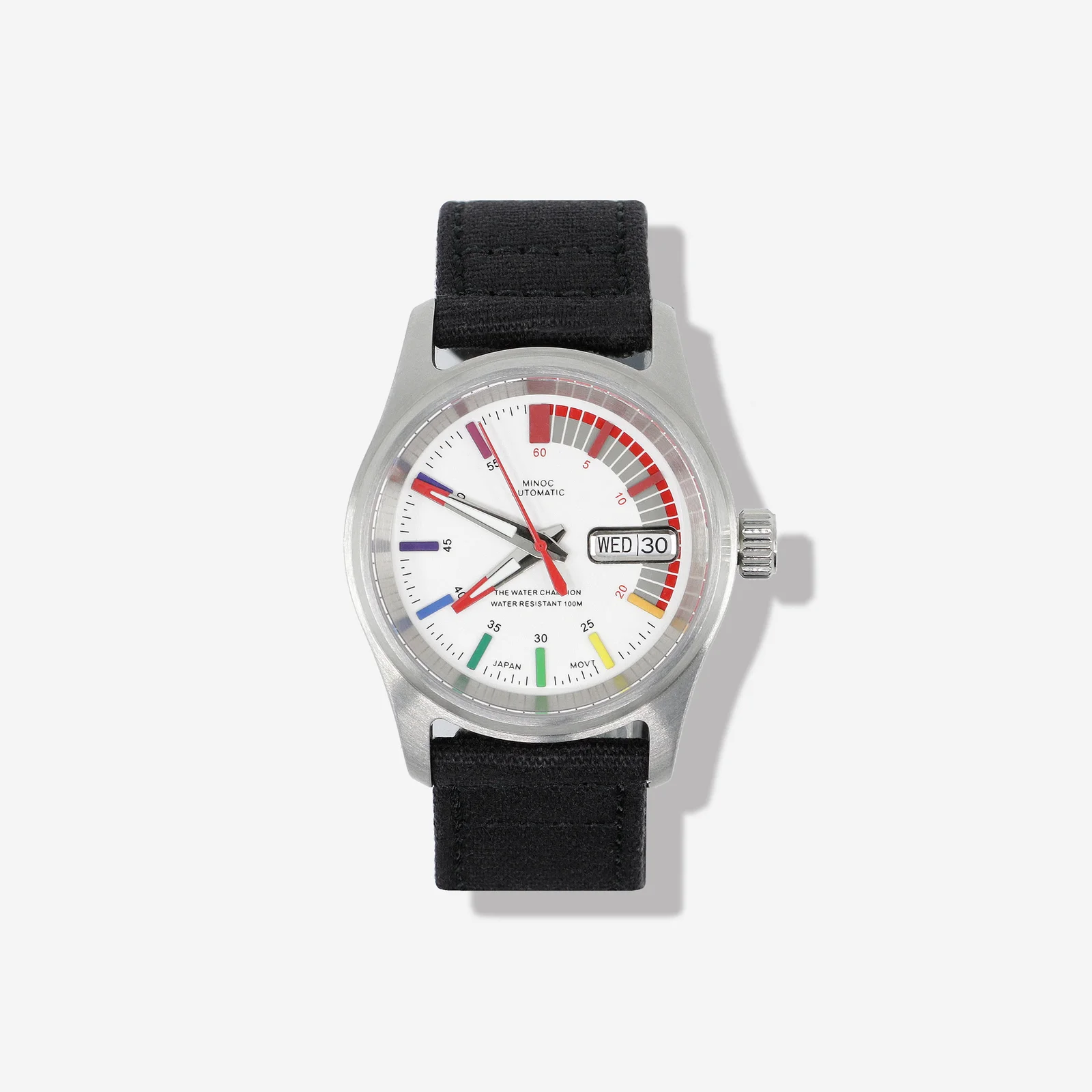 Minok Freedom 自動 001 男士 皮革腕錶 韓國製 名品 腕錶