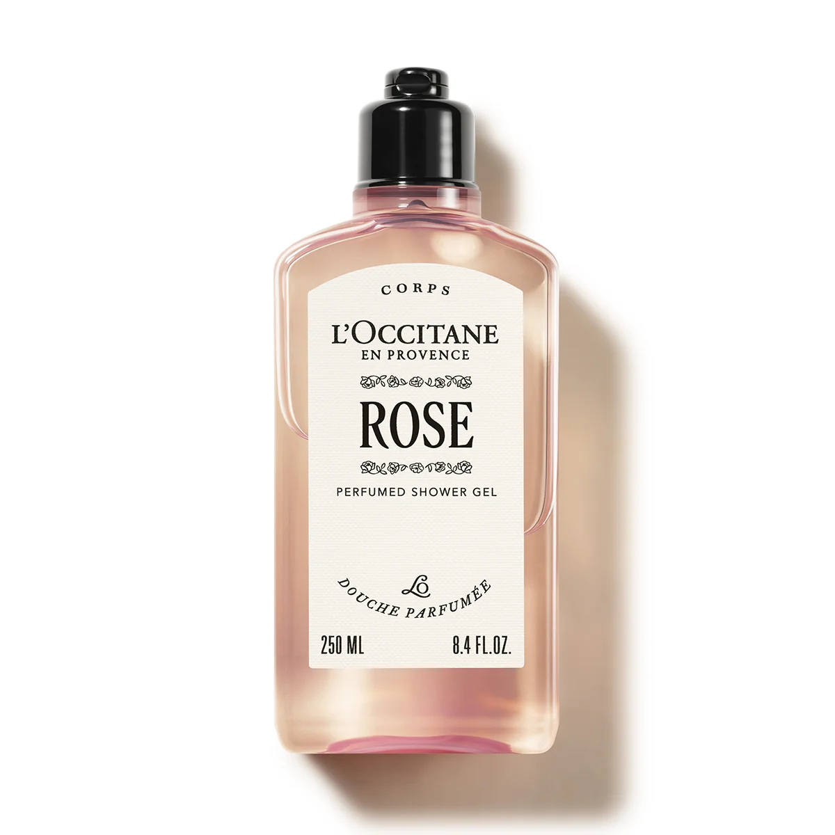 L'OCCITANE 玫瑰色 香氛 沐浴 Gel 250ml