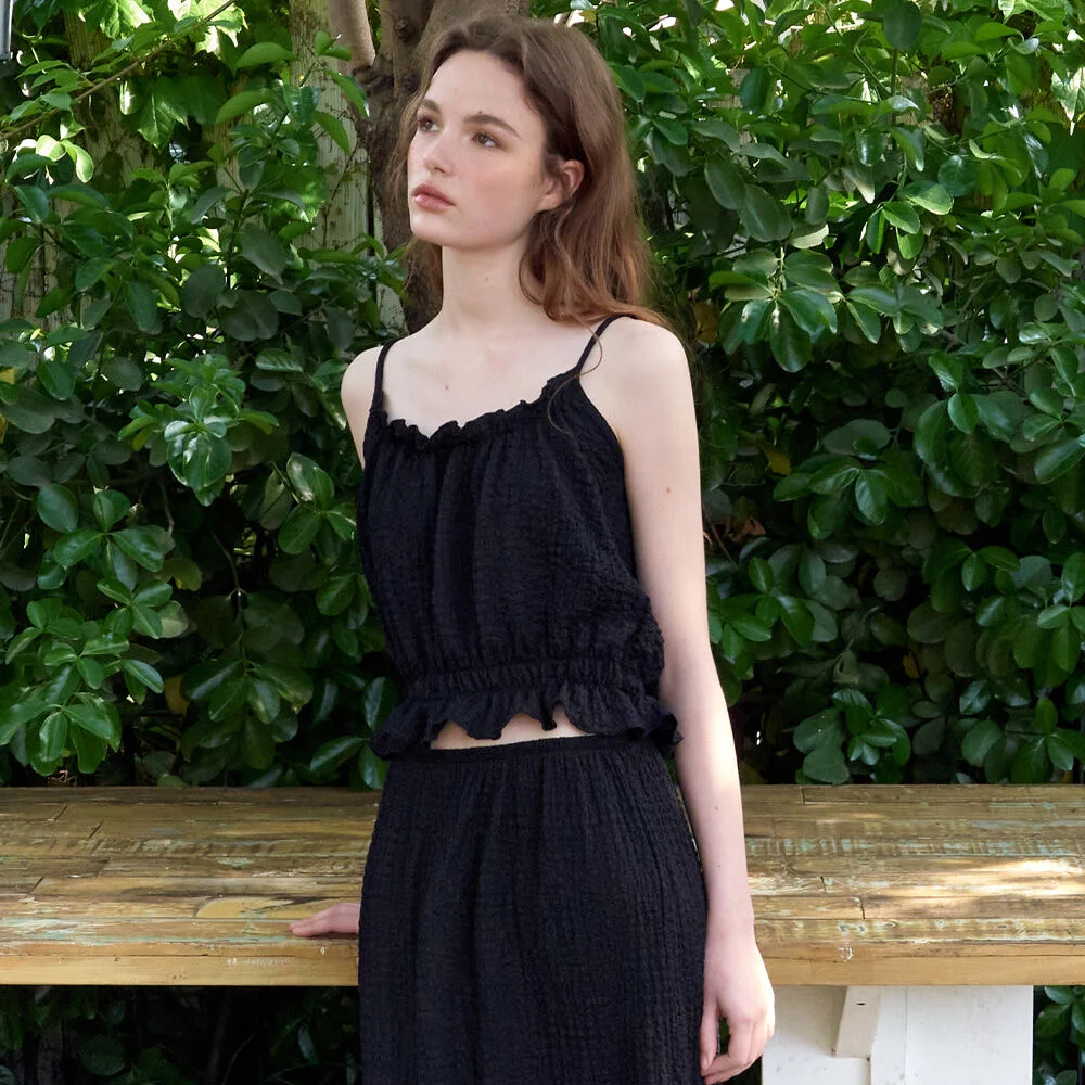 Textured Embo Set, Black