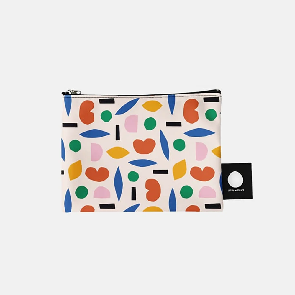 Miriam Neste 藝術家, Happy shapes 化妝袋