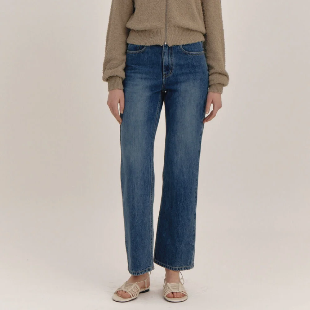 Blue Straight Denim