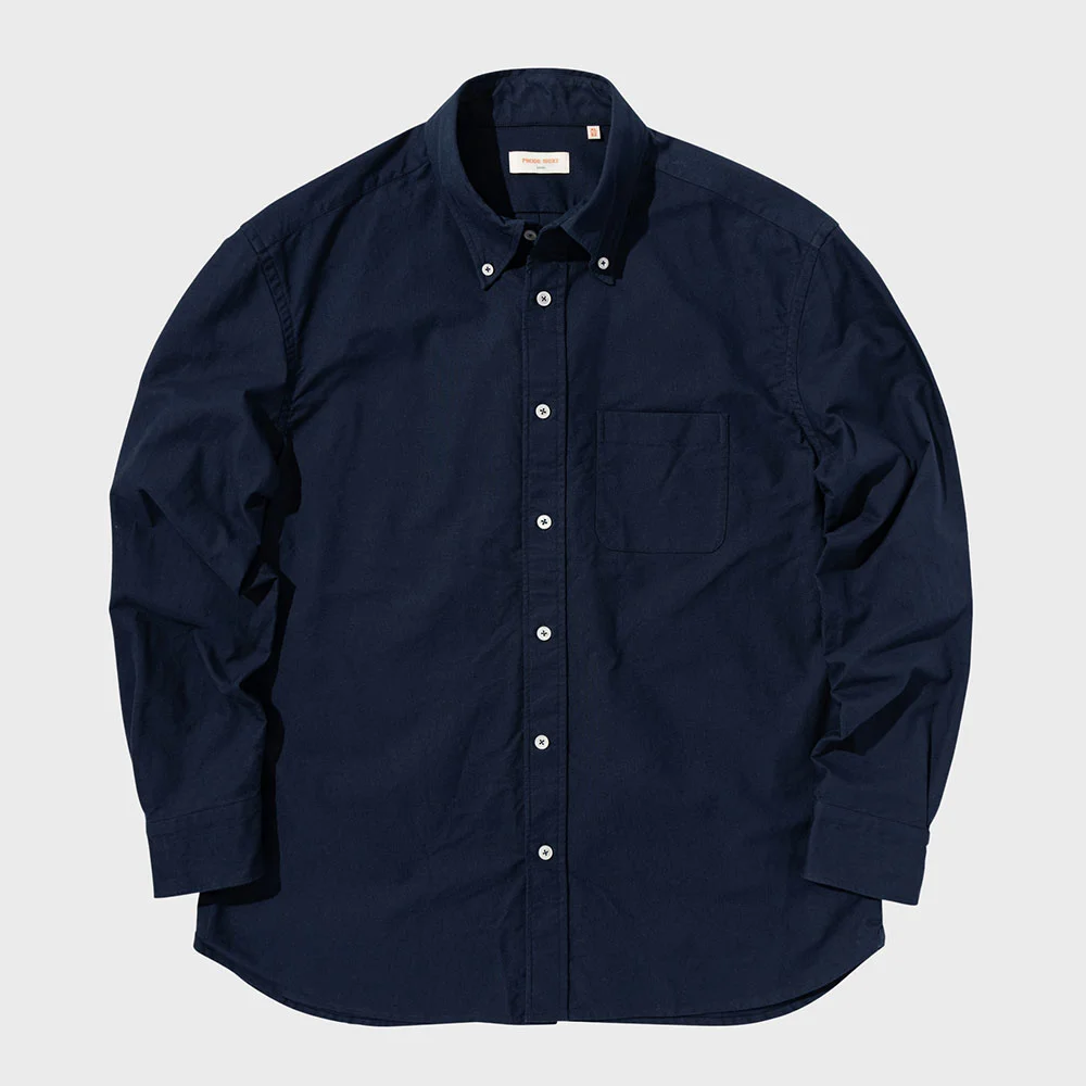 D-300 牛津布 襯衫 (皇家藍)