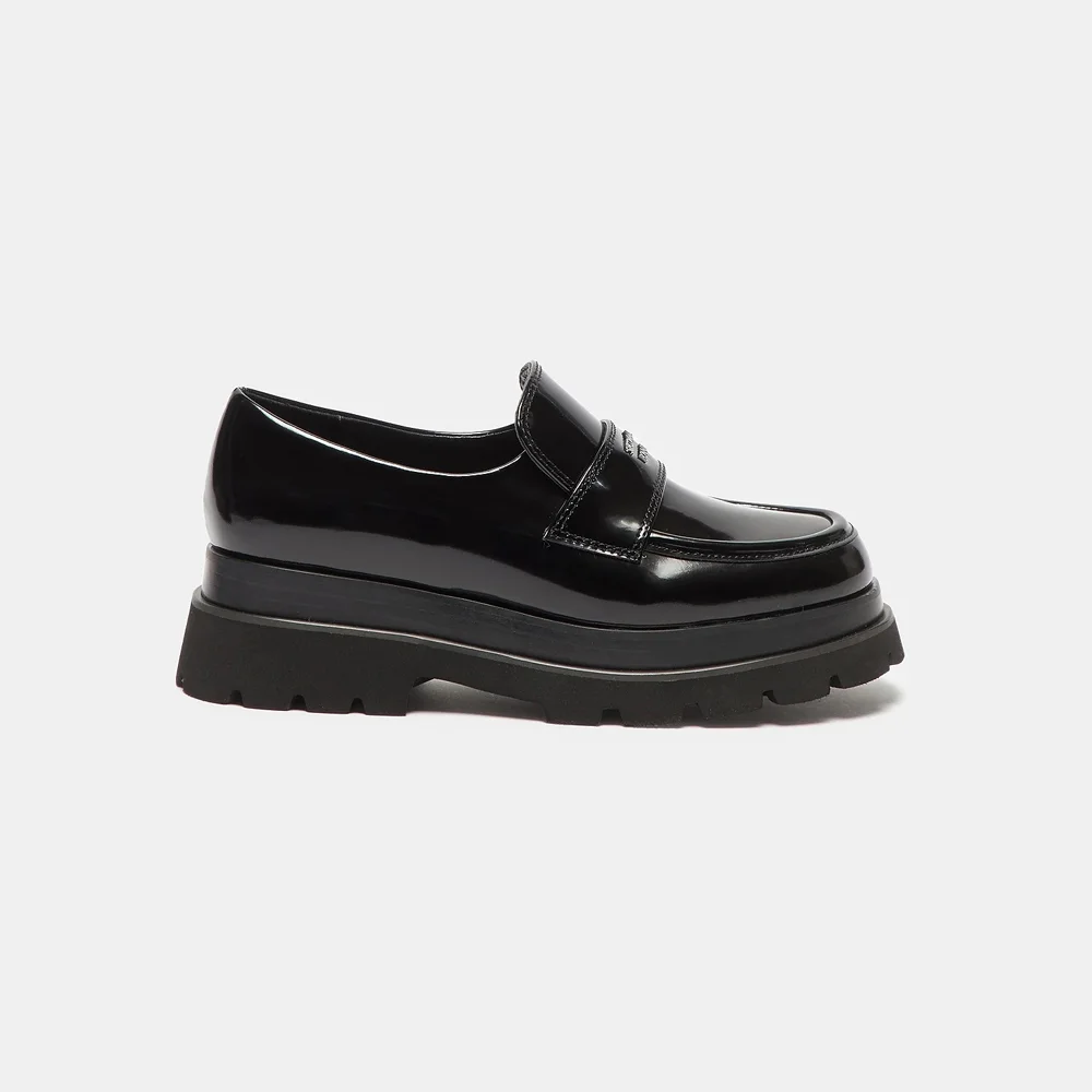 Platform loafer(black)_DA1DA26503BLK