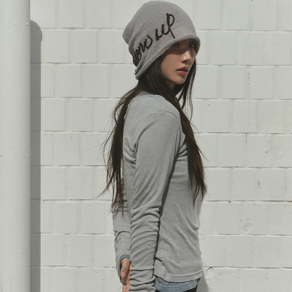 Bluesf Mohair Glow Up Beanie