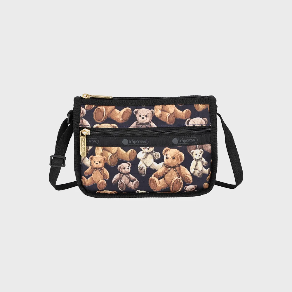 熊 派對 經典 迷你 Hobo Bag