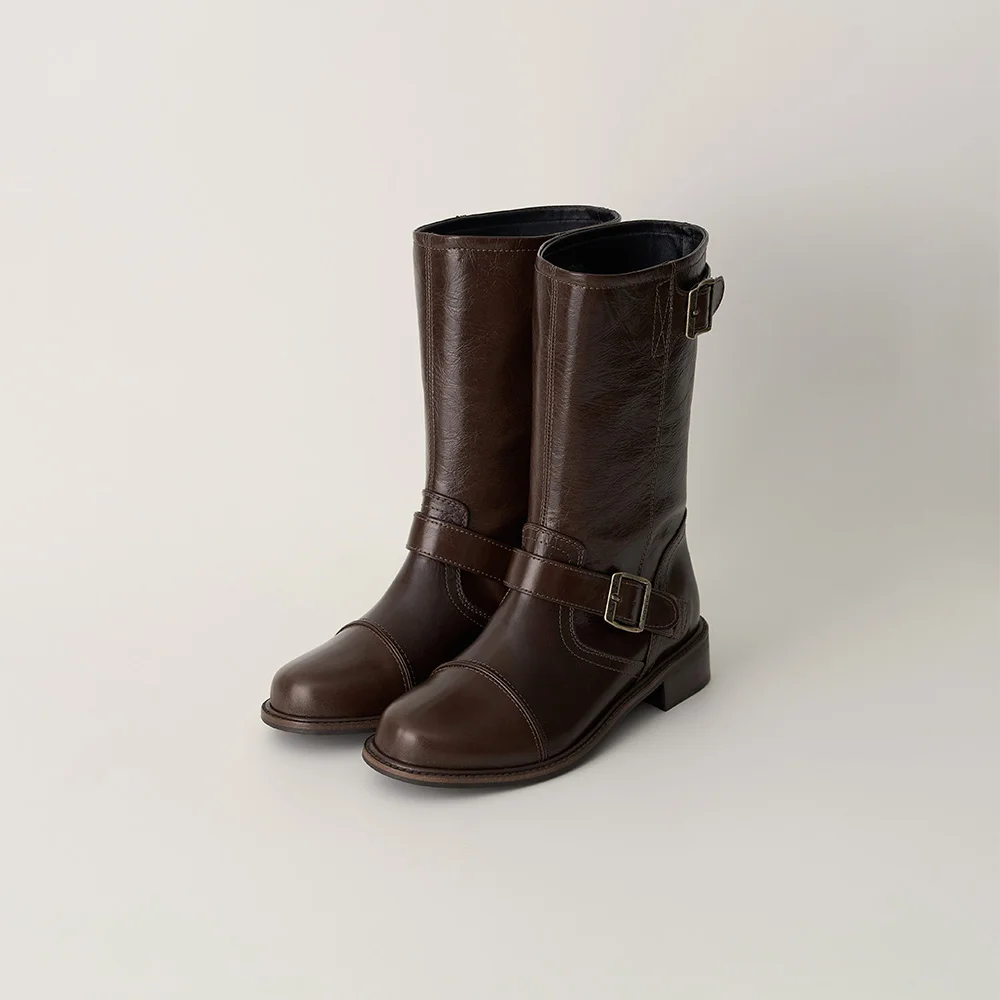 ROBIN BOOTS (BROWN)