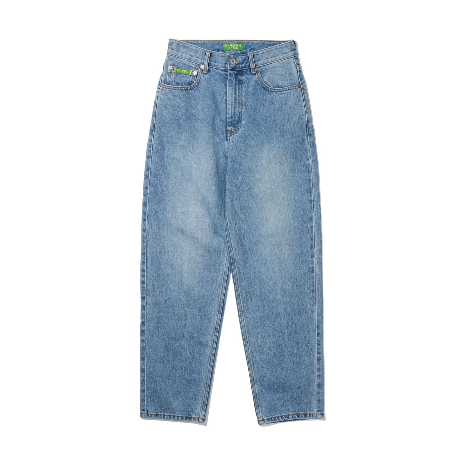 (W) PETER DENIM PANTS - BLUE
