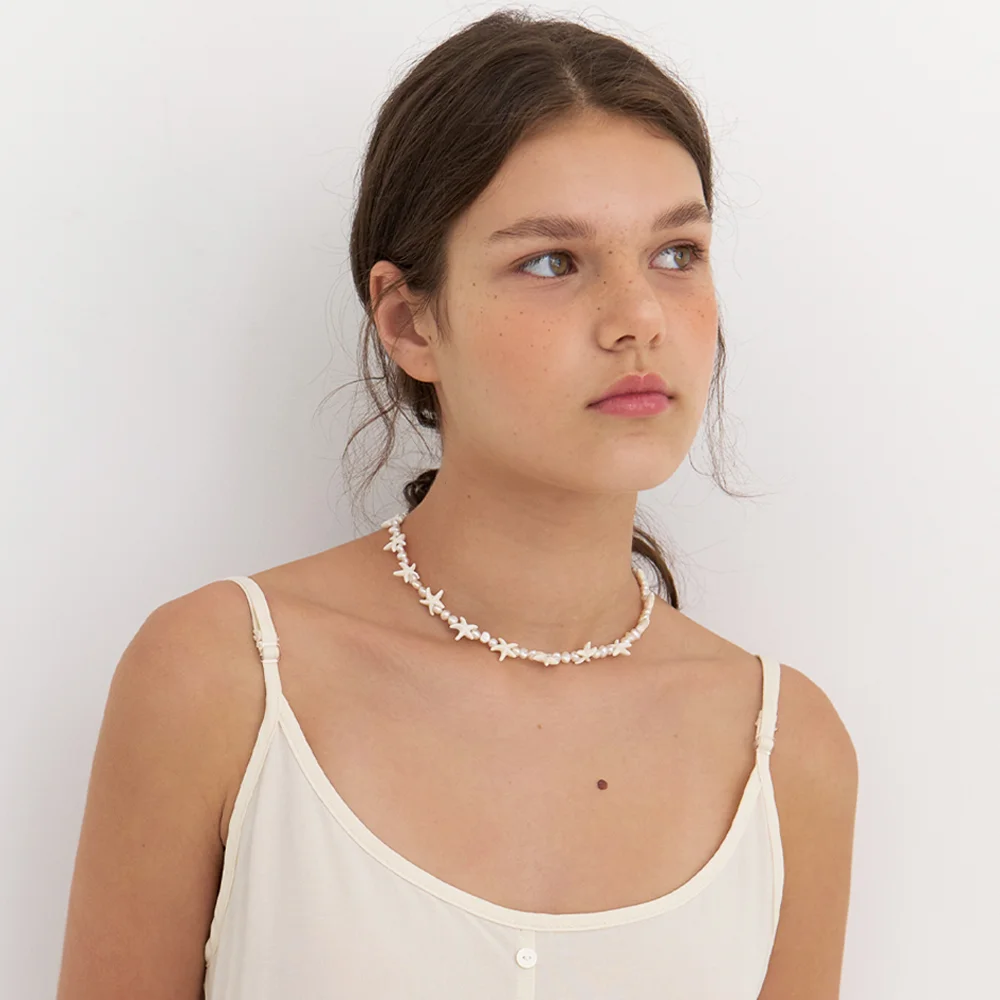 starfish pearl necklace