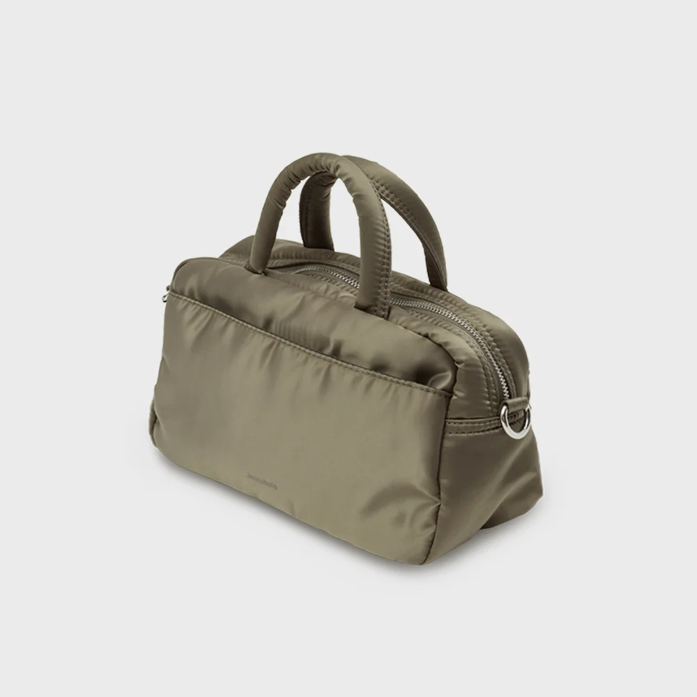 mini totebag (迷你托特袋) - Gold Khaki