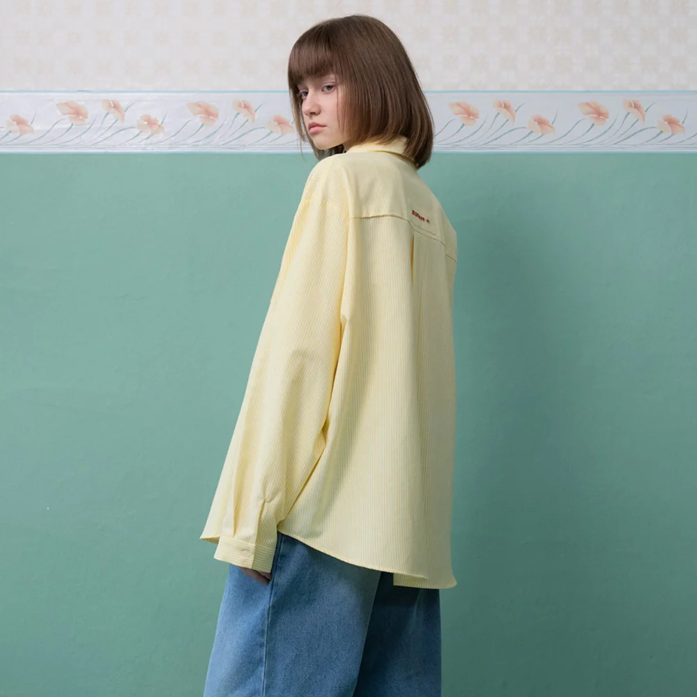 Limon 背貼 寬鬆版型 襯衫_Limon Overfit Shirt