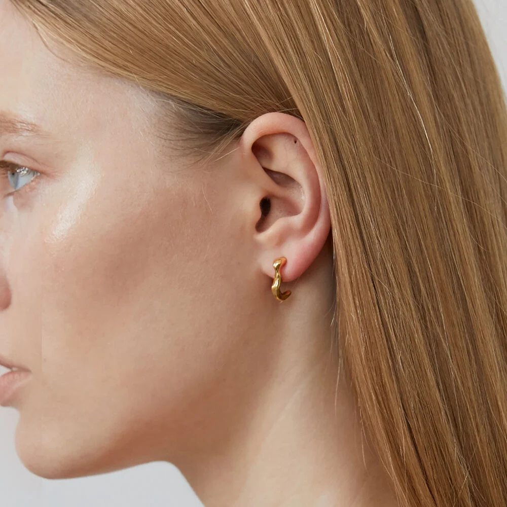 thread earrings