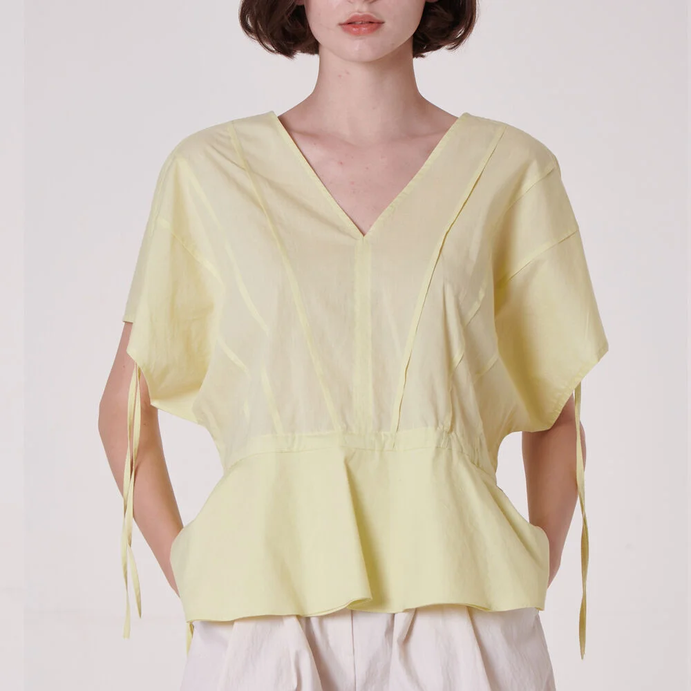 sunset blouse -yellow-