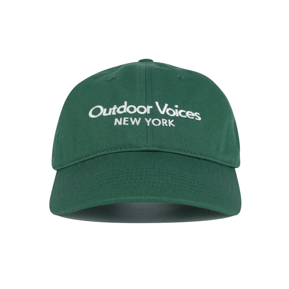 CLASSIC LOGO NY COTTON CAP (GREEN)