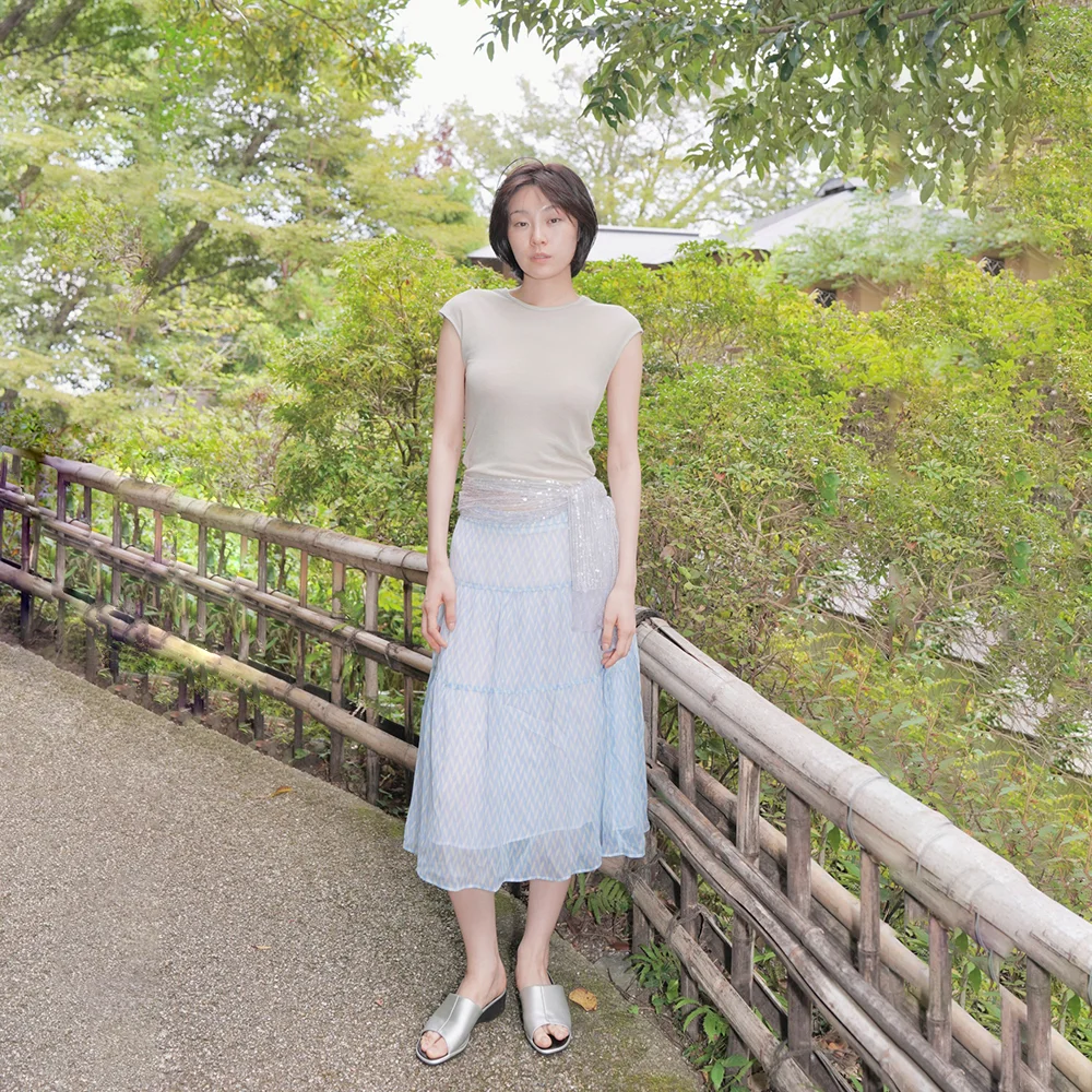 Hari Skirt_Sky Blue