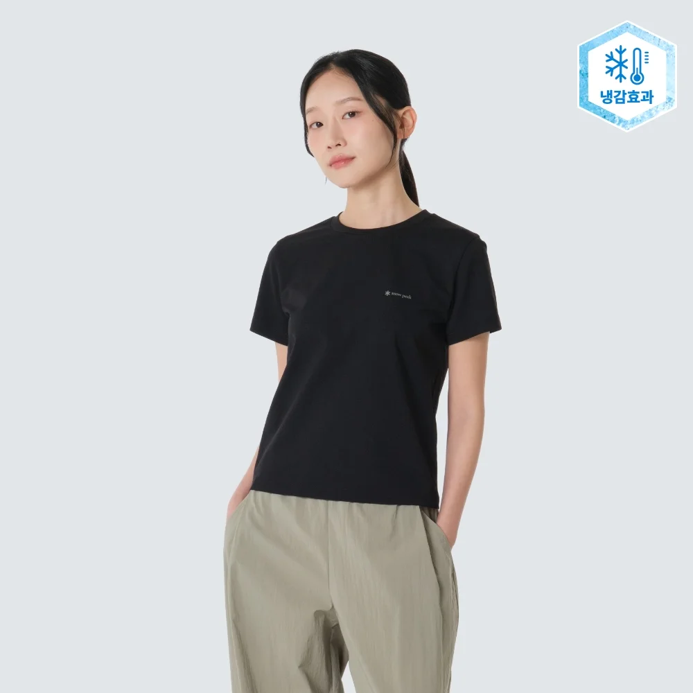 Regen 速乾 女裝 修身版型 短袖 T恤 Black (S26MWTTS51)