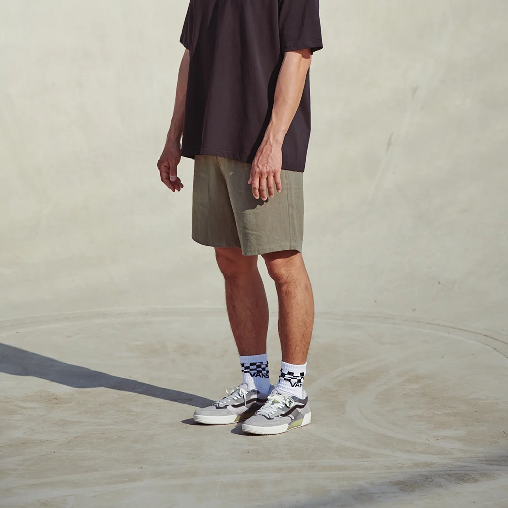 Salkin Linen Walkshorts Khaki