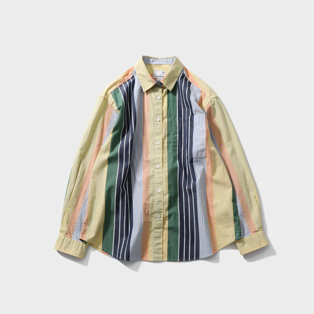 Osborne Multi Stripe Shirt for Women Yellow