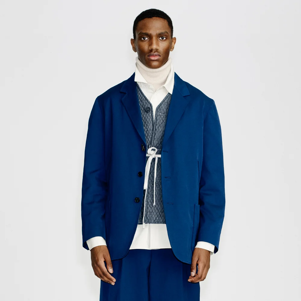 SEAL JACKET (IRIS BLUE)