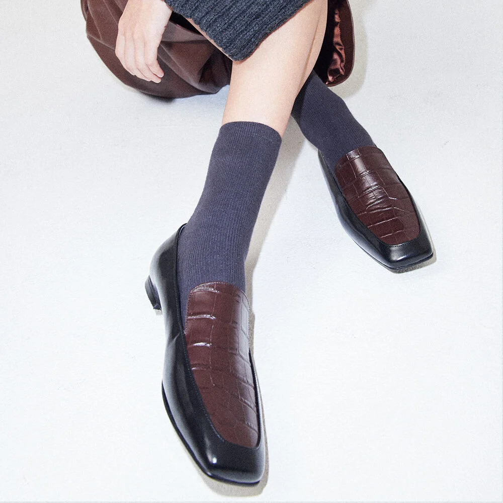 David loafer(Black&Brown)