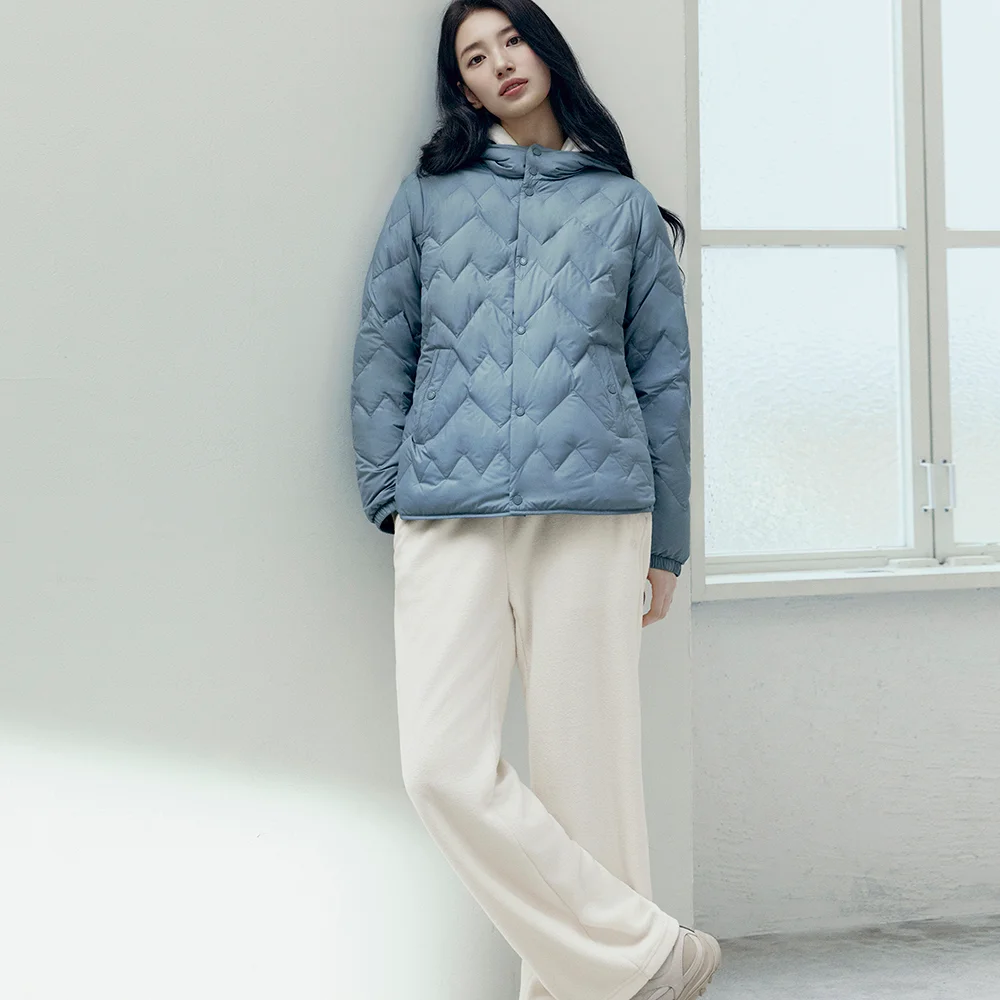 FOR:REST TERRY 褲子 W_Cream_KWU26342W6