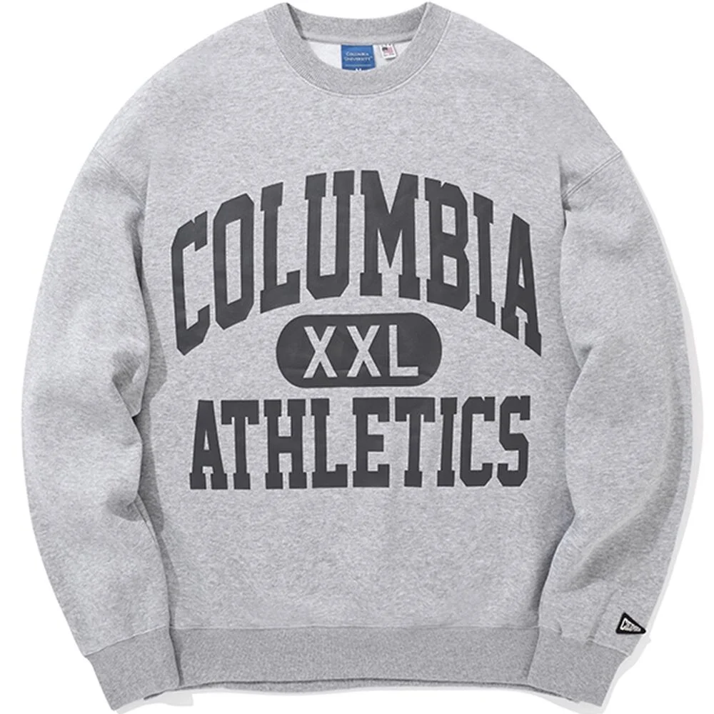 XXL OVERSIZE LOGO FLEECE SWEATSHIRTS M灰色