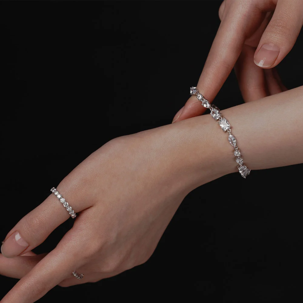 Multi Stone Tennis Bracelet
