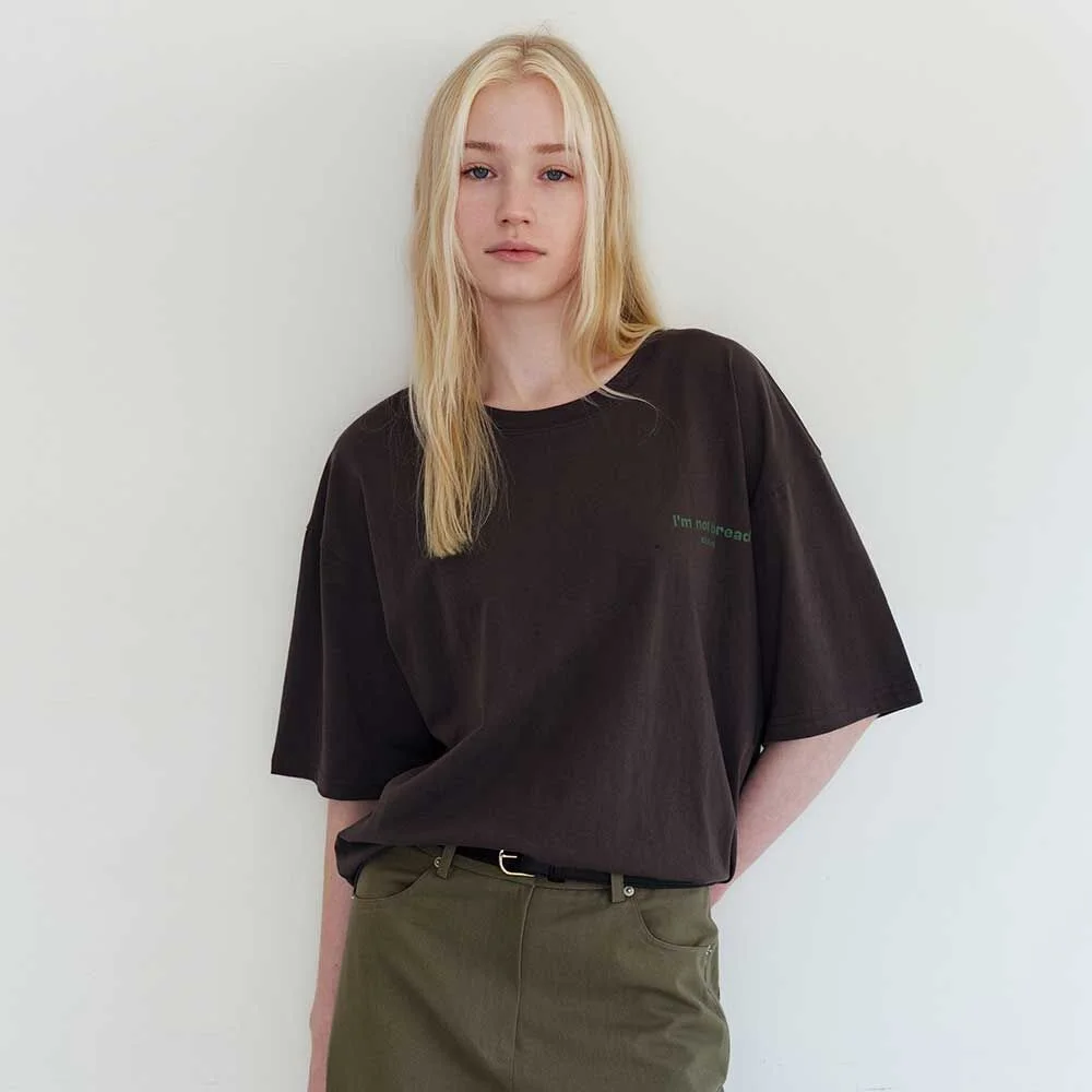 Not Bread Graphic T-Shirt(Charcoal)