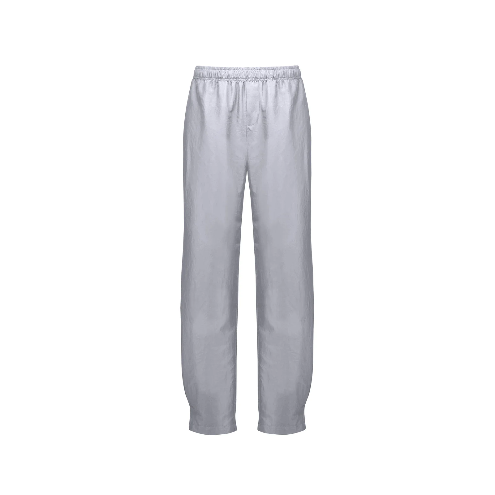 SOFT CURVED PANTS (LIGHT GRAY)