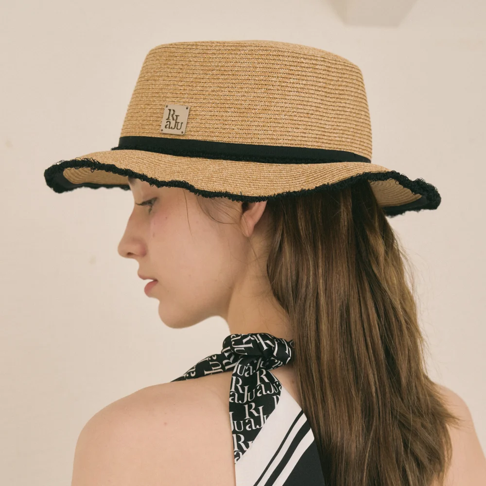 Fringe Boater Hat_2 Color