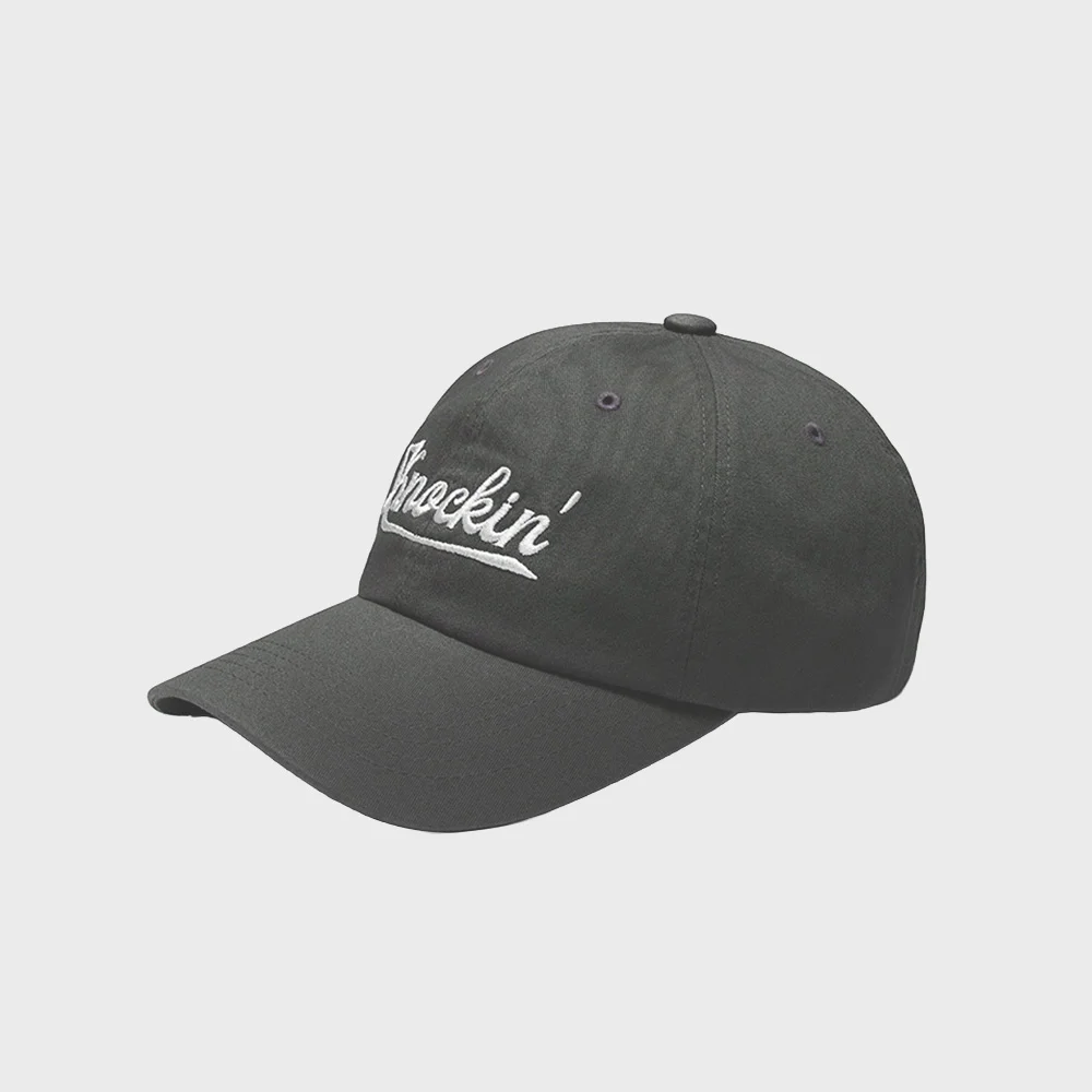 Knockin Logo B.B Cap Darkcharcoal