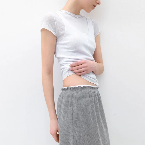 AN INTERLOCK LAYERED SET TEE (T-7226)