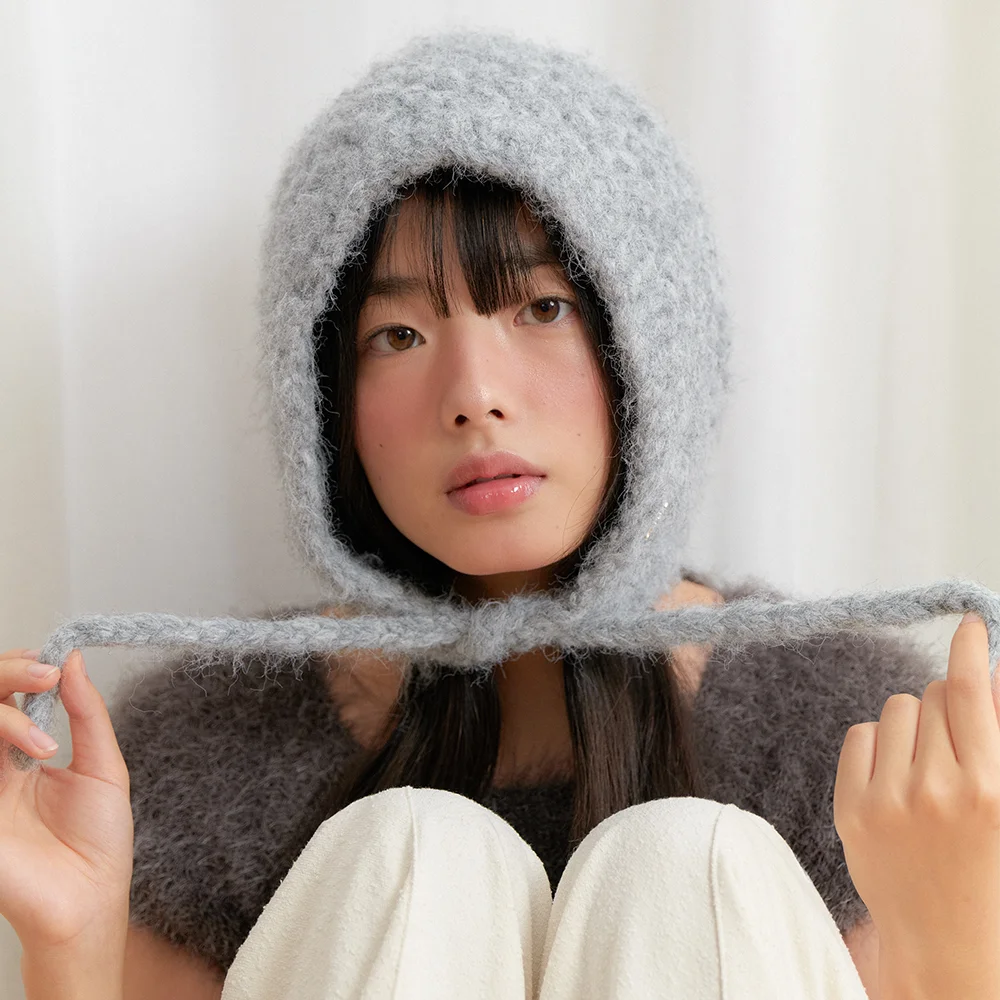 waffle wide bonnet_3color HA039