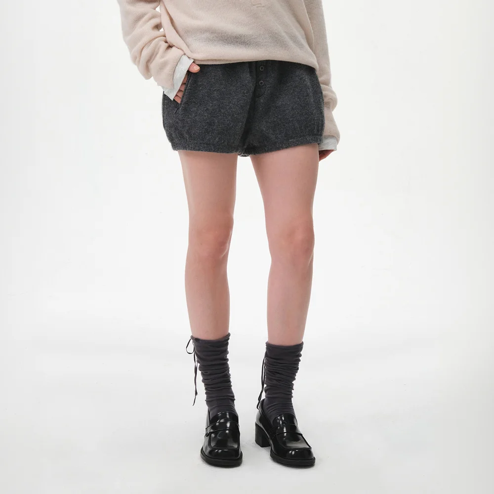 PARKER BALLOON SHORTS (CHARCOAL)