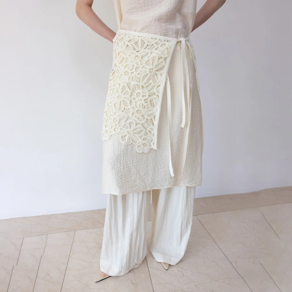 Lace Layered Wrap Skirt SW5MS295-03
