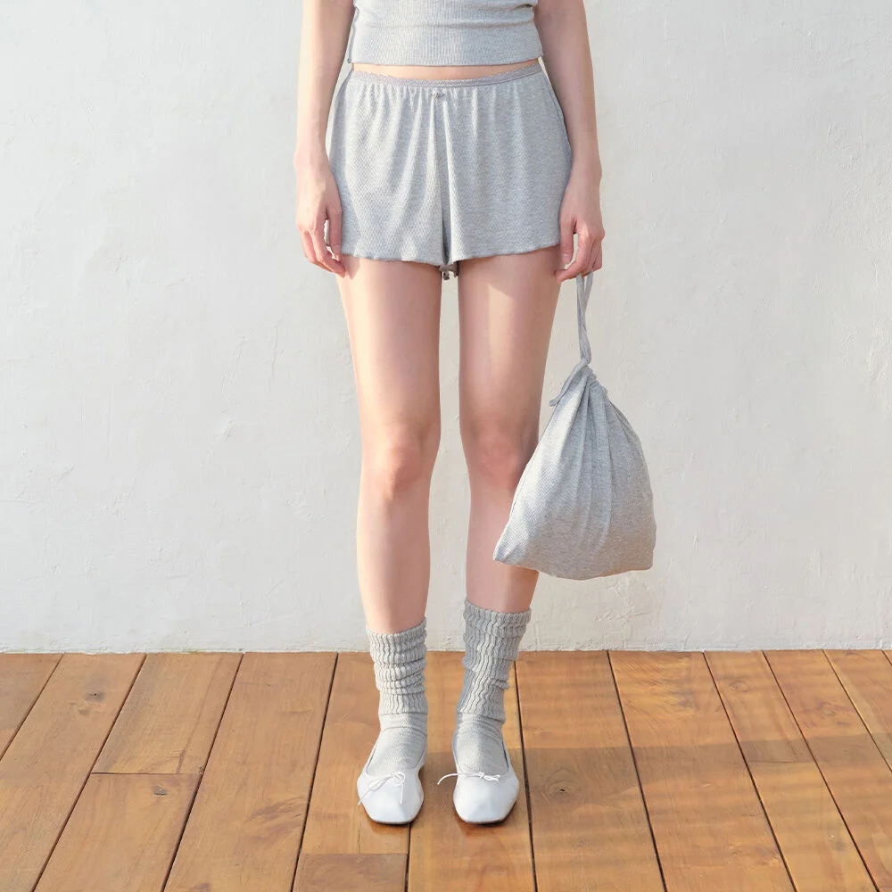 GRVB_ROSELIE SHORTS (GREY)