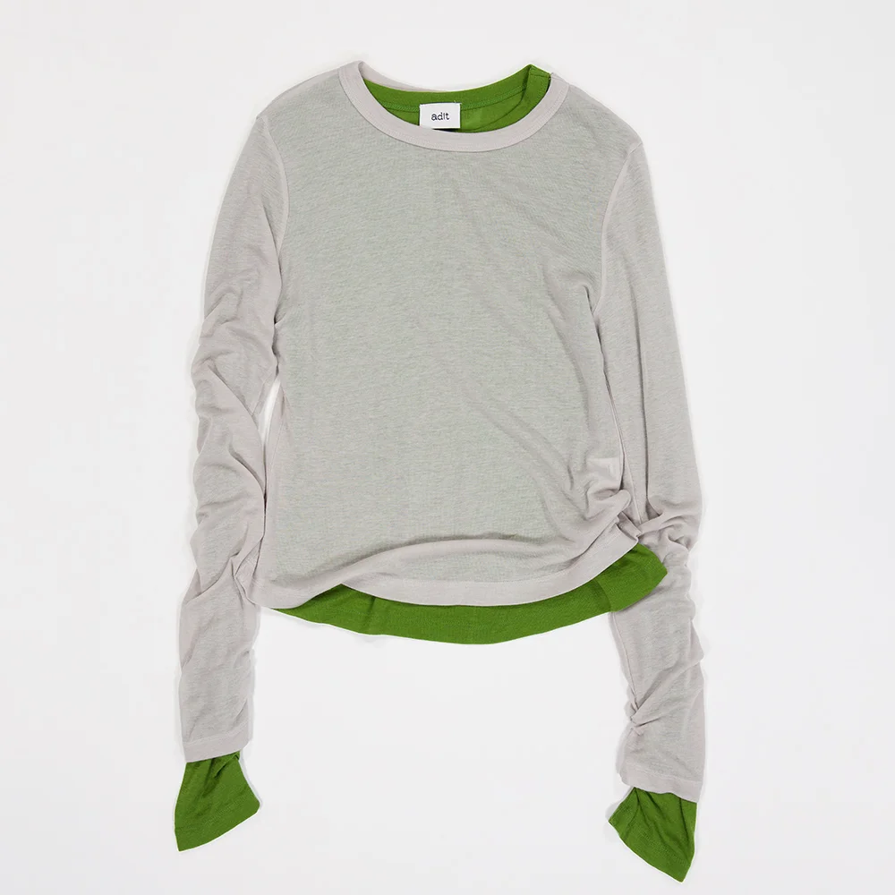 Basic Line Long Sleeves_beige