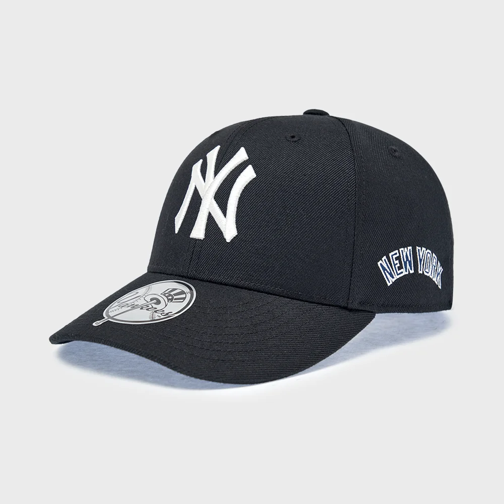 標誌款 Structure 棒球帽 NY (Black)