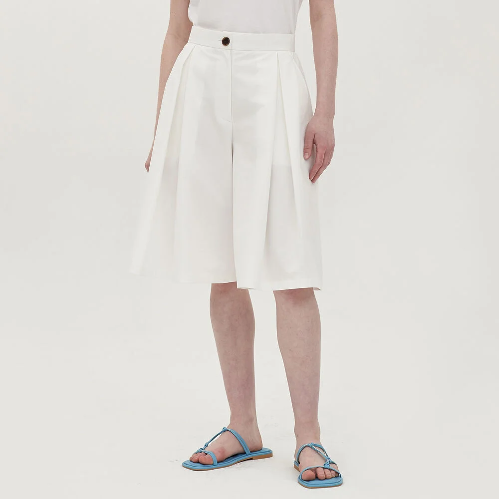 A-line short_white