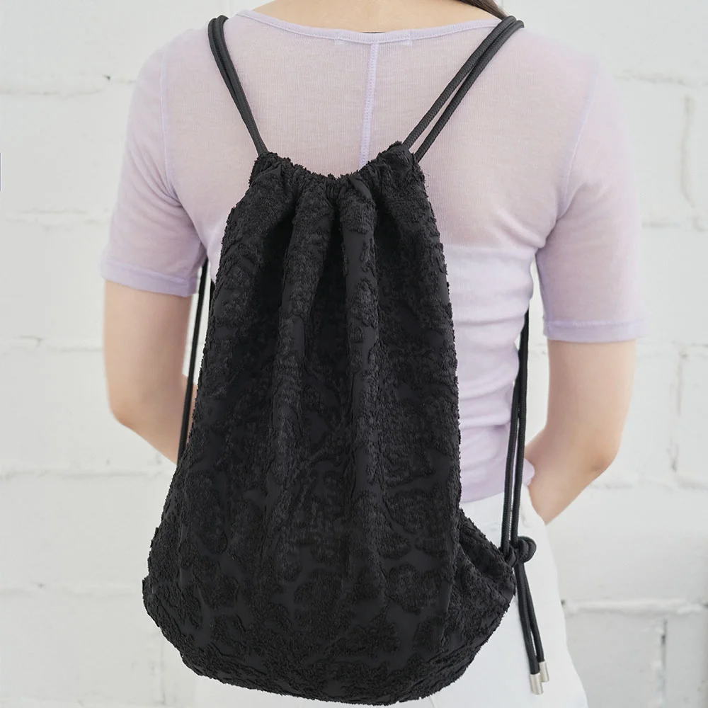 Komorebi string bag - Black