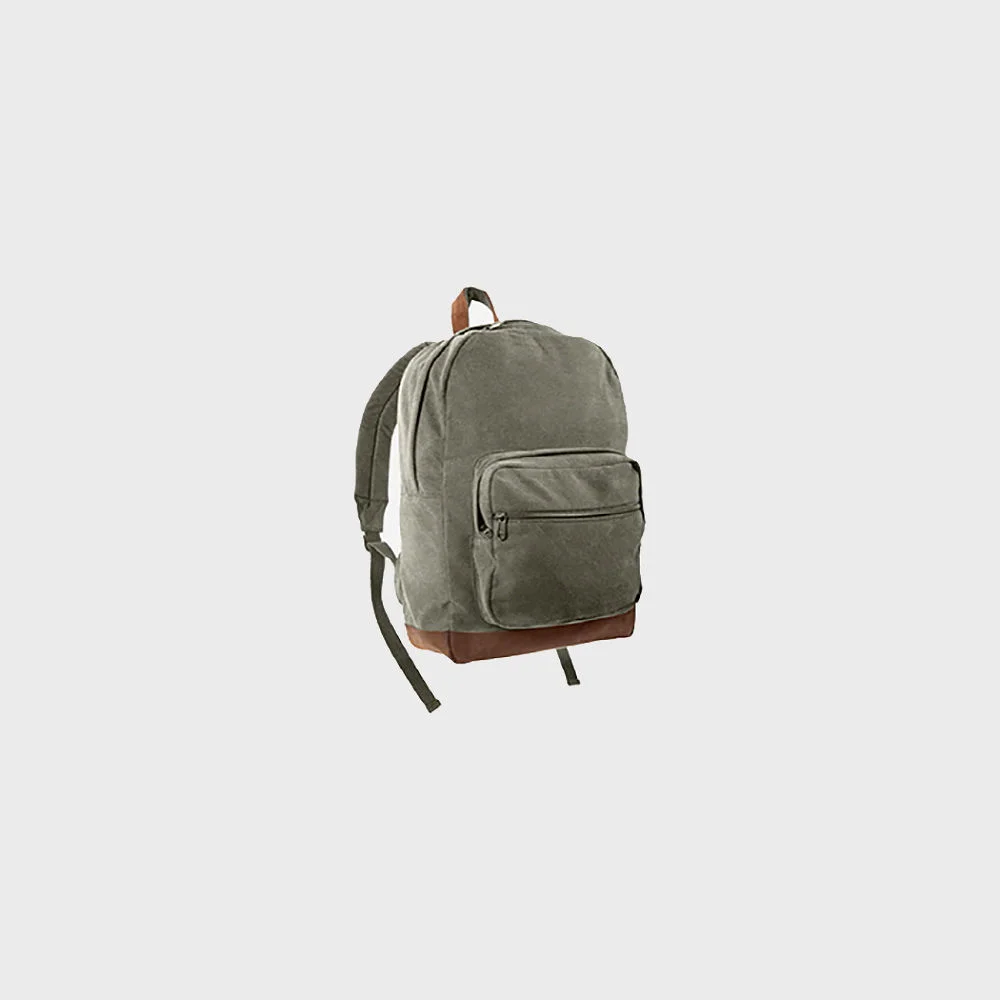 Canvas Teardrop Pack olive