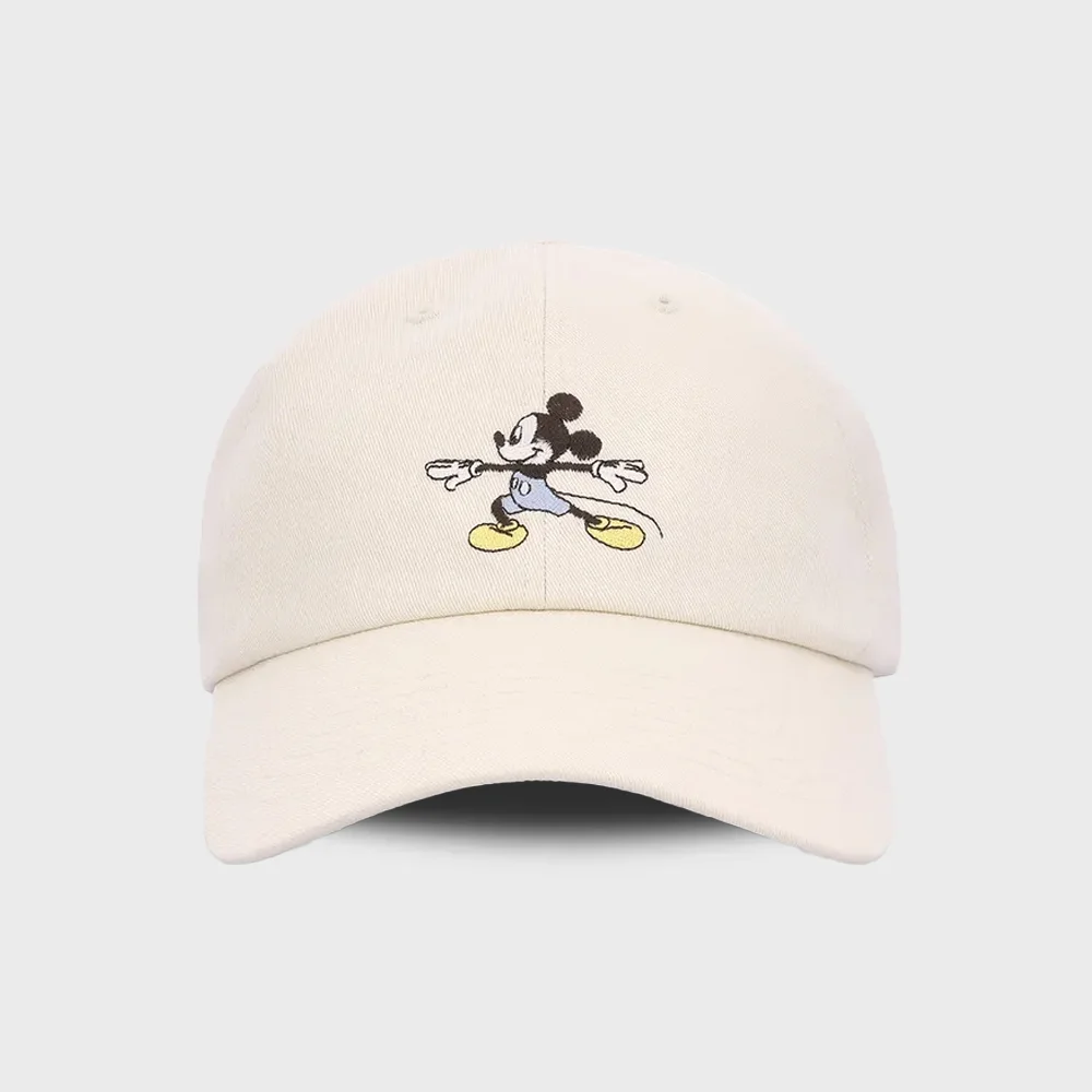 Mickey & Friends Yoga Cotton Ball Cap Ivory