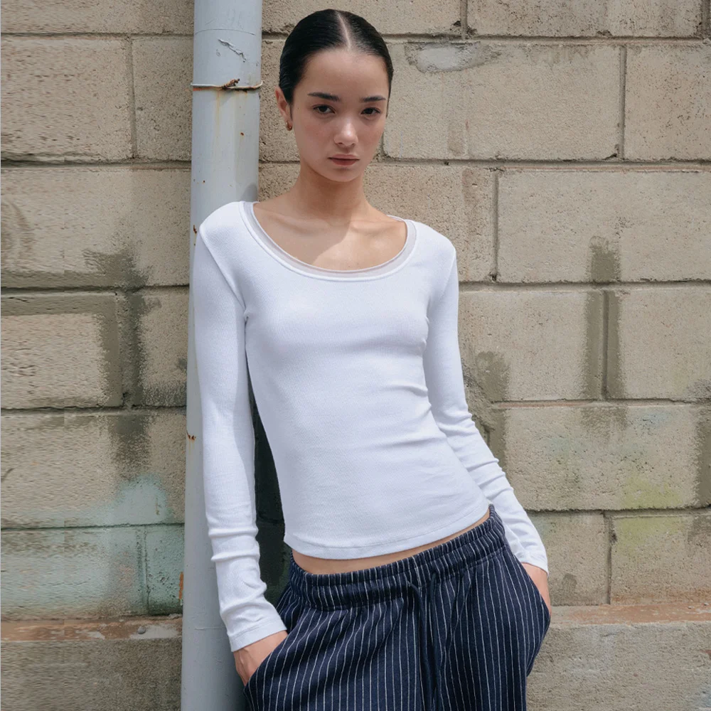 HERRY U-NECK T-SHIRT_WHITE