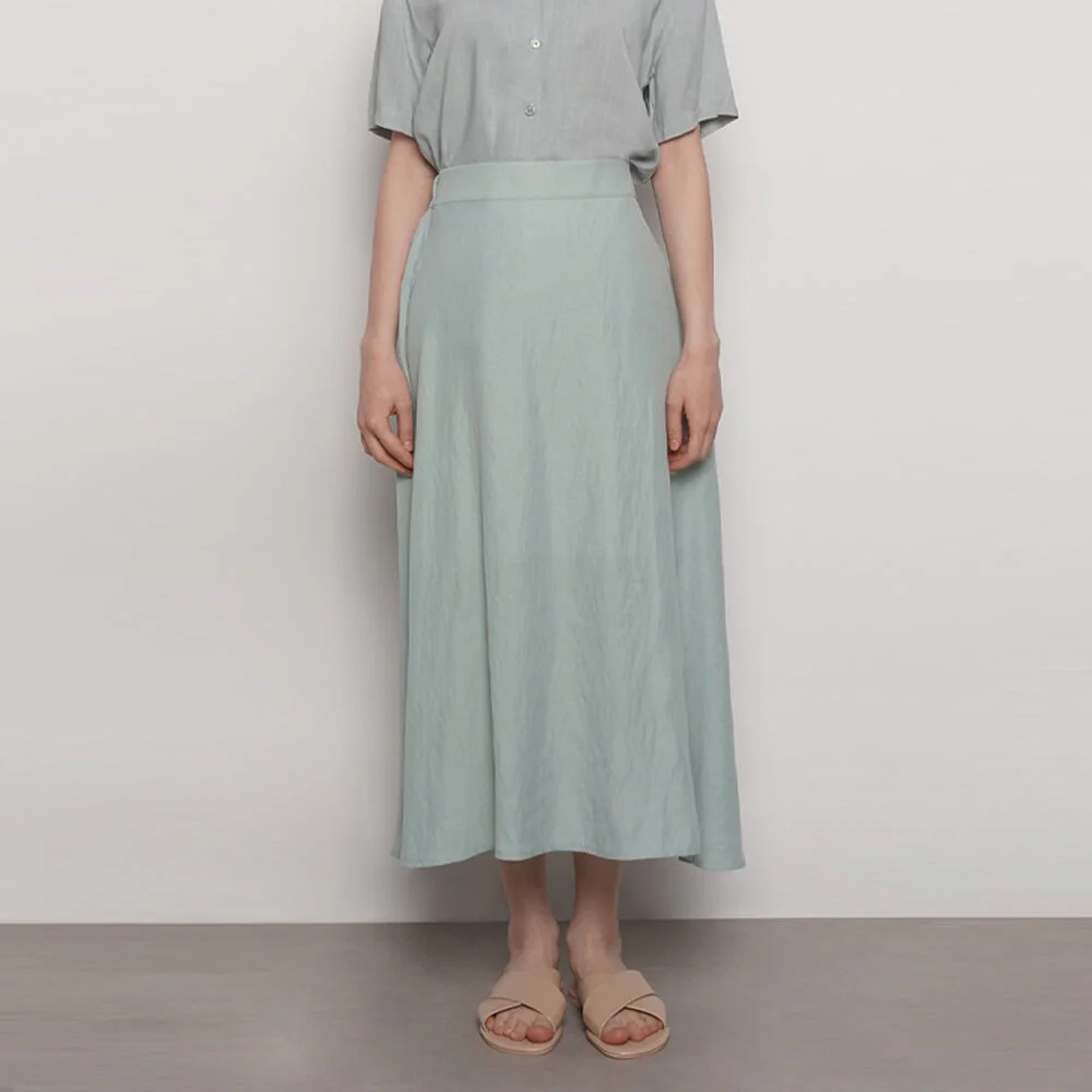 W27 tu iong flared skirt mint
