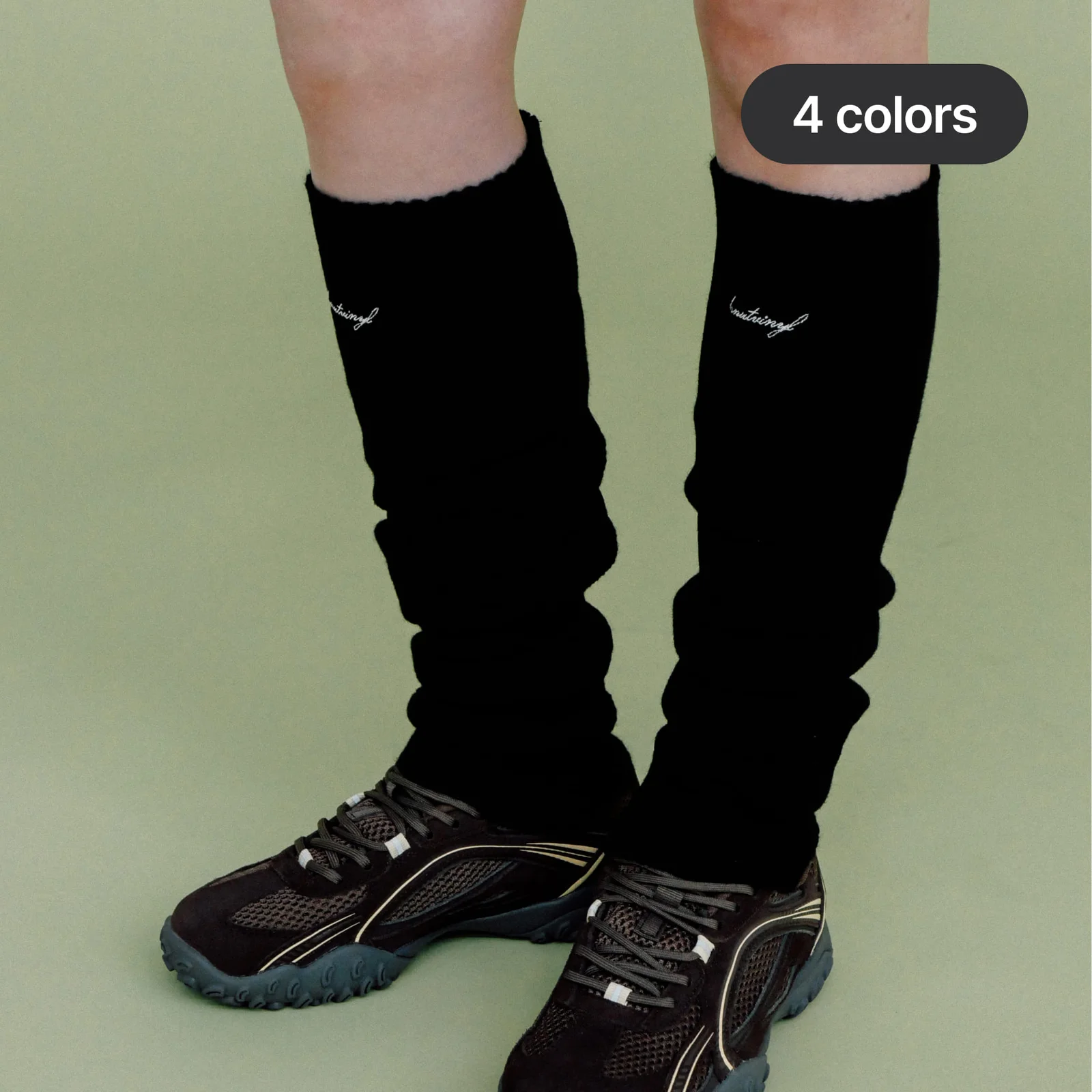 knit leg warmer (4colors)